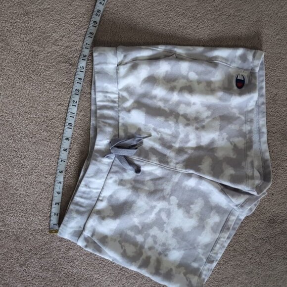 Champion Camo Athletic Retro 90s Lounge Cotton Shorts XL - Picture 4 of 7